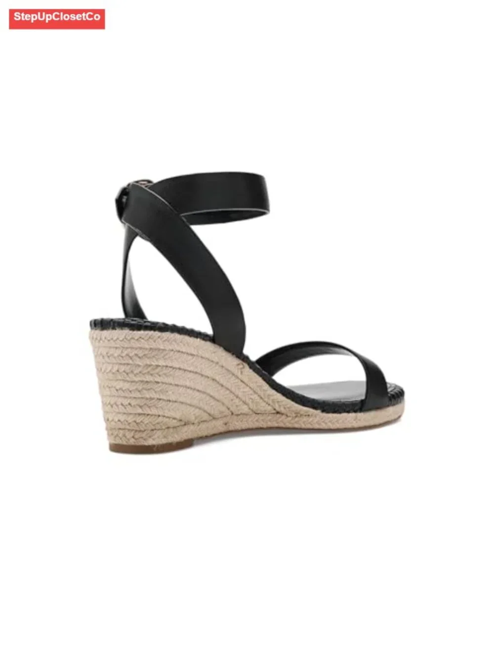 Espadrille Wedge Ankle Strap Sandals Open Toe Buckle